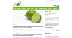Desktop Screenshot of dhjh.co.uk